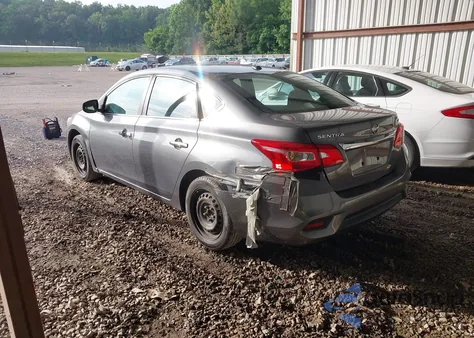 2017 Nissan Sentra S/Sv/Sr/Sl z USA, uszkodzony, nr VIN 3N1AB7AP6HL650942